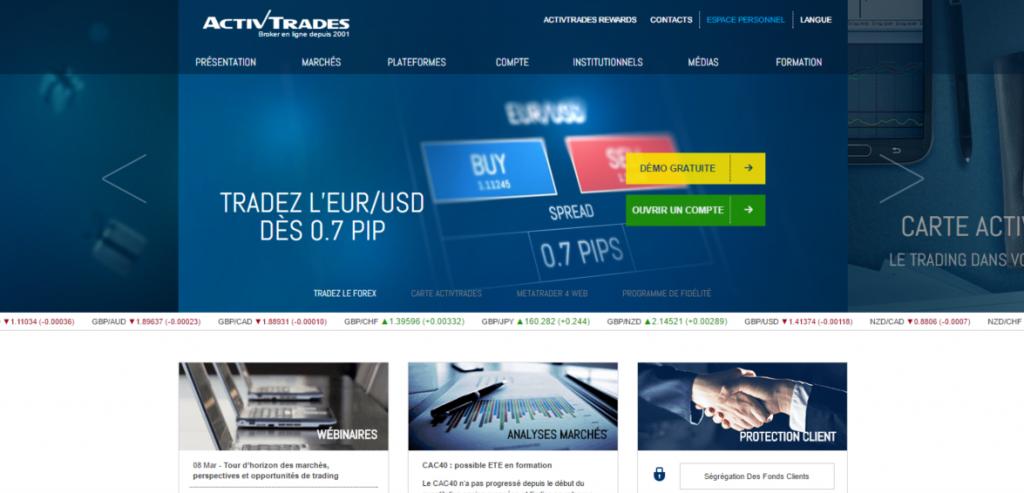Activtrades forex broker