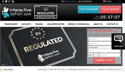 interactive option amf