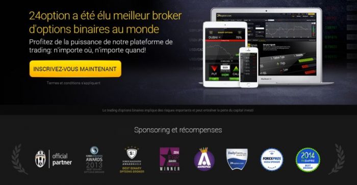 Classement des meilleurs brokers d'options binaires