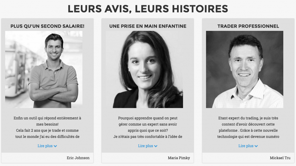 Signaux de trading optionweb