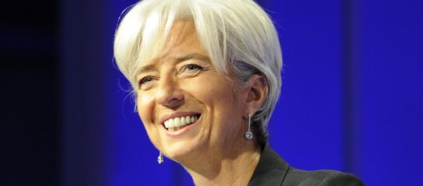 christine lagarde présidente fmi