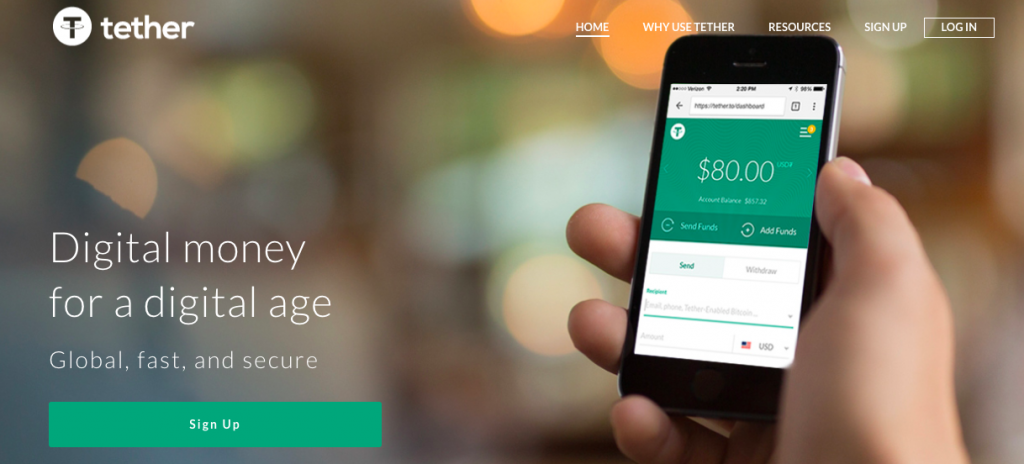 Tether mobile