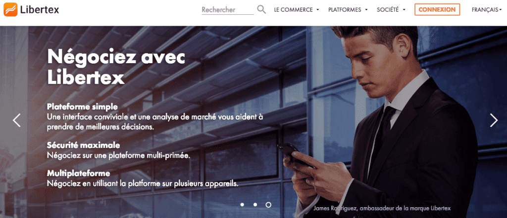 Libertex accueil