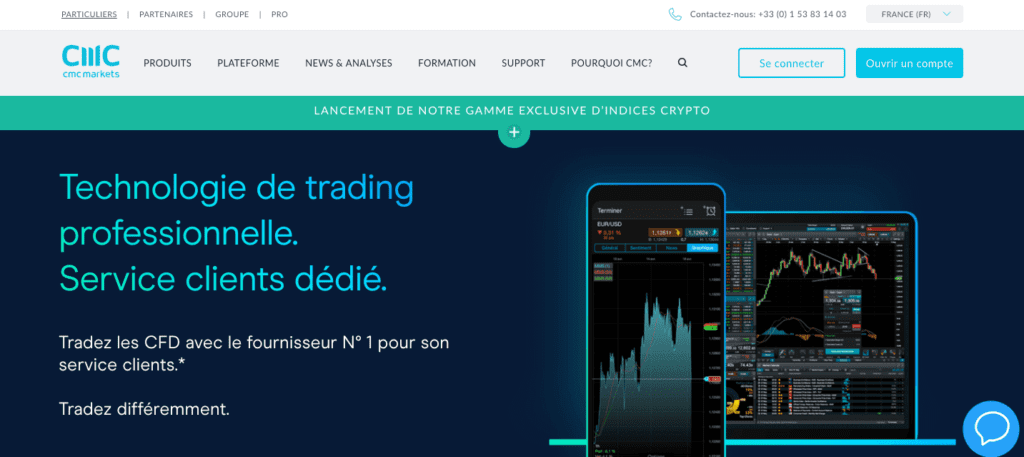 Cmc markets accueil