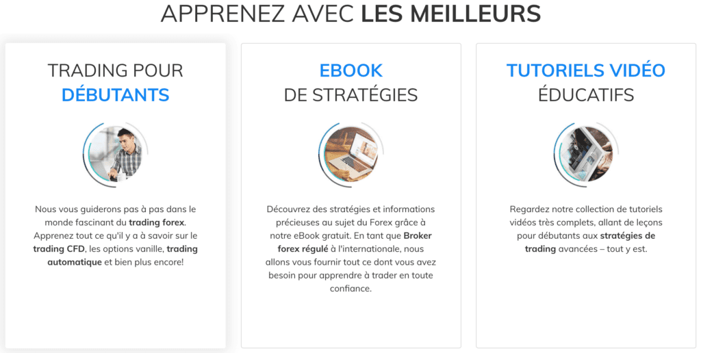les formations avatrade