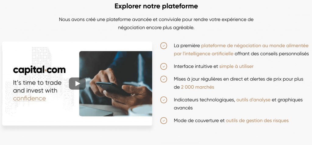 les avantages de capital.com