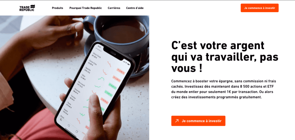 trade republic capture d'ecran
