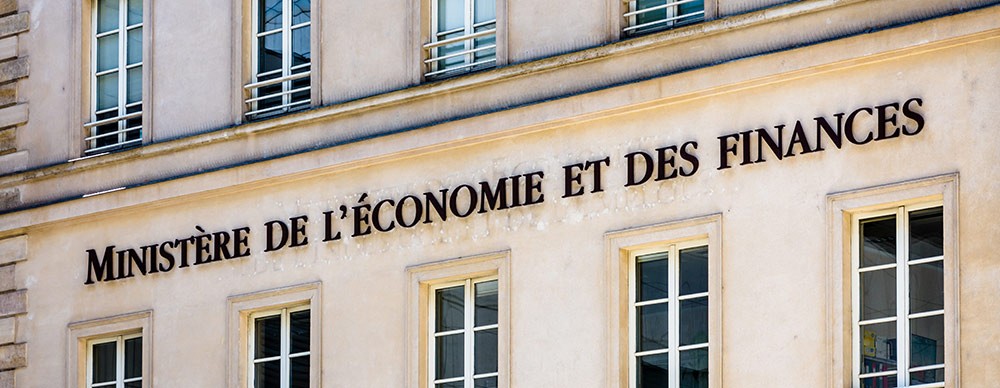 devanture ministere de l'economie et des finances